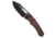 Heretic Knives Heretic Knives Pariah Manual Button Lock Knife Red Camo Carbon Fiber 3.8" DLC, Black/Red, CPM MagnaCut, adult, BHQ-210683