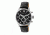Heritor Automatic Benedict Leather-Band Watch with Day/Date, Black/Black HERHR6802
