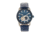 Heritor Automatic Davidson Semi-Skeleton Leather-Band Watch, Blue, One Size, HERHR8004