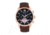 Heritor Automatic Davidson Semi-Skeleton Leather-Band Watch, Silver, One Size, HERHR8001