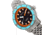 Heritor Automatic Edgard Bracelet Diver's Watch w/Date, Light Blue/Black, One Size, HERHR9102