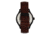 Heritor Automatic Harding Semi-Skeleton Leather-Band Watch, Black, One Size, HERHR9006