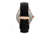 Heritor Automatic Hayward Semi-Skeleton Watch - Mens, Black/Black/Rose Gold, One Size, HERHR9406