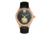 Heritor Automatic Hayward Semi-Skeleton Watch - Mens, Black/Black/Rose Gold, One Size, HERHR9406