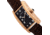 Heritor Automatic Jefferson Leather-Band Watch, Rose Gold/Black, One Size, HERHR8803