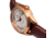 Heritor Automatic Leather-Band Watch w/Date, White/Rose Gold, HERHS1404, White/Rose Gold, One Size, HERHS1404