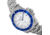 Heritor Automatic Luciano Bracelet Watch w/Date, Blue/White, One Size, HERHS1503