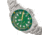 Heritor Automatic Luciano Bracelet Watch w/Date, Green, One Size, HERHS1505