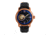Heritor Automatic Maxim Semi-Skeleton Leather-Band Watch, Rose Gold/Black, One Size, HERHR8604