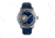 Heritor Automatic Maxim Semi-Skeleton Leather-Band Watch, Silver/Blue, One Size, HERHR8603