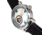 Heritor Automatic Maxim Semi-Skeleton Leather-Band Watch, Silver, One Size, HERHR8601
