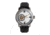 Heritor Automatic Maxim Semi-Skeleton Leather-Band Watch, Silver, One Size, HERHR8601