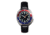 Heritor Automatic Pierce Genuine Leather-Band Watch w/Date, Black/Red/Blue - Mens, HERHS1204