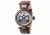 Heritor Ganzi Men's Watch, Bronze Case, Silver Dial HERHR3308
