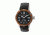 Heritor Montrichard Wood Bezel Leather-Band Watch, Silver/Black, Standard HERHR4502