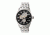 Heritor Stanley Semi-Skeleton Watch, Black/Silver HERHR6502