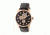 Heritor Stanley Semi-Skeleton Watch, Black/Black HERHR6506