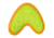 Hero Dog Toys Outer Armor Boomerang, Orange/Lime, Large 87461