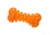 Hero Dog Toys Soft Rubber Dental Bone Hunter, Orange 87449