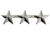 3 Star Pin 1/2'' High - Pair