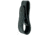 HERO'S PRIDE AirTek Snaps-on Belt Handcuff Strap, Plain, Black Hardware, Black, 1415PB-02