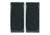 Hero's Pride Belt Keepers, 2 1/4in Belt, 2 Pack, Deluxe, AirTek, Smooth, Hidden Snaps, Black 1497PC