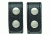 Hero's Pride Belt Keepers, 2 1/4in Belt, 2 Pack, Deluxe, AirTek, Smooth, Silver Snaps 1497PN