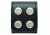 Hero's Pride Belt Keepers, 2 1/4in Belt, 2in Wide, Per Each, AirTek, Smooth, Silver Snaps 1498PN