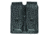 Hero's Pride Double Magazine Case, Large, AirTek, BW, Black Snaps, Large 1434WB