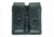 Hero's Pride Double Magazine Case, Large, AirTek, Smooth, Black Snaps, Large 1434PB
