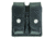 Hero's Pride Double Magazine Case, Large, AirTek, Smooth, Silver Snaps, Large 1434PN