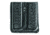 Hero's Pride Double Magazine Case, Open, Medium, AirTek, BW, Black, Medium 1437W