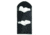 Hero's Pride Glove Pouch, Double, Flexible, AirTek, Smooth, Black 1482P