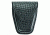 Hero's Pride Handcuff Case, Double, Reg &amp; ASP Chain, AirTek, BW, Hidden Snap, Black 1455WC