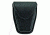 Hero's Pride Handcuff Case, Single, Lg/ASP Chain, AirTek, Smooth, Hidden Snap, Black, Large 1452PC