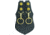Hero's Pride Key Holder, Scabbard, Double, AirTek, Basket Weave, Brass Snaps 1489WG
