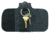 Hero's Pride Key Holder, Silent, AirTek, Smooth, Black Snap 1485PB