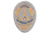 LAPD CAPTAIN Badge Patch 2 11/16''x3 5/8'' - Pair