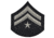 LAPD Chevron P3+1 (2+Star) 3 1/8'' Wide - Pair