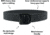 HEROS PRIDE Tactical Duty Belt - 1.75, Black - 1345X-9-XL-42