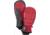 Hestra Henrik Leather Pro Model Mitt - Unisex, Red/Grey, 07, 30821-560350-07