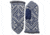 Hestra Nordic Wool Mittens, Navy/Grey, 6, 63921-280350-6
