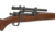 Hi-Lux Malcolm M73G4 Small Steel Tube Rifle Scope, MATTE BLACK, 2.5 X 3/4 in. M73G4