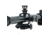Hi-Lux Optics Malcolm 3x70mm Rifle Scopes, 3/4 in Tube, Second Focal Plane, Fine Cross Reticle, Matte Black, Small, M334151G2