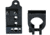 Hi-Lux Optics Round Barrel Off-Setin Mounting Kit, 0.825in Barrel OD, Matte Black, RBOSMT