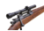 Hi-Lux Wm. Malcolm 2.5X M82G2 Rifle Scope with internal E/W Adjustment, Matte Black, Small, M82G2