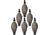 Higdon Outdoors Alpha Magnum Full Body Variety Pack Decoy, Canada, 71236