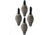Higdon Outdoors Canada Goose Floaters Decoy, Foam Filled, Fullsize, 77143