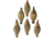 Higdon Outdoors Standard Green Wing Teal Pack, Multi Color, Foam Filled, 6 Pack, 19943