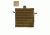High Ground Gear Instant Access Admin Pouch, Coyote, HG-8170-4